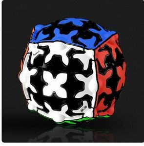 【gear ball】 Qiyi　ギアボール（球）立方　マジックパズル/歯車キューブ/おもちゃ/ラベルなし