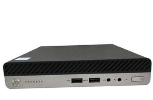 ■驚速SSD HP ProDesk 400 G5 DM core i5-9600T 2.30GHz x6/8GB SSD:256GB+HDD1000GB Win11/Office2021 Pro/USB3.0/無線/DP■ I113016