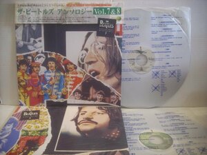 ● 帯付 ダブルジャケ 2枚組 レーザーディスク ザ・ビートルズ アンソロジー 7&8 / THE BEATLES ANTHOLOGY TOLW-3247～48 ◇r60119