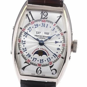 フランクミュラー FRANCK MULLER 5850MCL トノーカーベックス ムーンフェイズ 自動巻き メンズ _765546