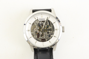 FOSSIL ME3085 フォッシル 111507 腕時計 革ベルト シルバーカラー ブランド時計 自動巻き 005IFEIB34