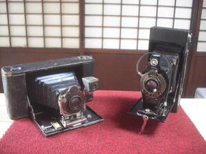 クラッシックカメラ コダック　蛇腹　 合計2台　ジャンク　bl11