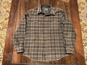 廃番 FILSON BEARTOOTH JAC-SHIRT Brown Black Plaid ベアトゥース ジャックシャツ ジャケット キャンプ アウトドア 検 マッキーノ 