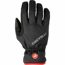 【新品 +6～+14℃即決即日発送】Castelli カステリ / グローブ / Entrata Thermal Glove / Black / Sサイズ