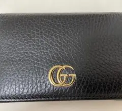 ★GW限定値下げ★GUCCI GGマーモント　レザーカードケース　箱無し現物のみ