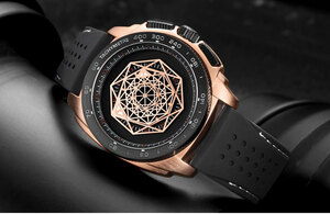 【日本未発売品】最落なし【RUIMAS】 トップセラー ウブロ ビッグバン ウニコ 腕時計　554 Rose Quartz Watches オマージュ時計 kori