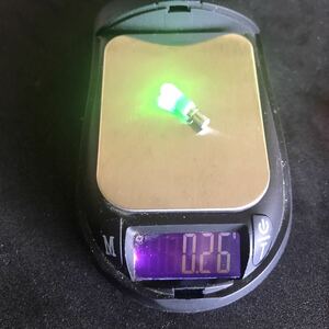  10セット　0.26g 赤　LED ライト　電気ケミホタル　電気ウキ　BR311 バッテリー セット