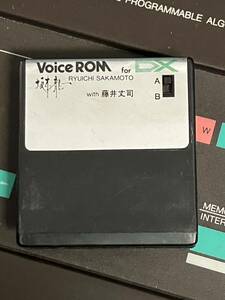 【即決・送料込み】YAMAHA DX7 Voice ROM 坂本龍一 with 藤井丈司 KV-04 Ryuichi Sakamoto KV-04