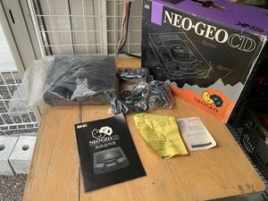 【未使用保管品】USED SNK エスエヌケイ NEOGEO CD NEOGEOCD ネオジオCD NGCD CD-T01 家庭用ゲーム機 本体 セット