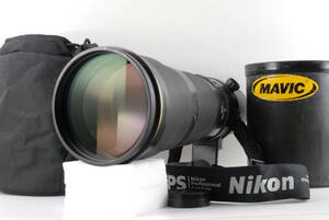 光学キレイ【良品 保障付 動作確認済】Nikon AF-S Nikkor 500mm f/4 G ED VR Digital SLR Telephoto ニコン オートフォーカスレンズ #Q7232