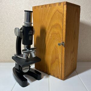 顕微鏡 EIKOW ATOMIC ×100 ×200 ×400 ×600 木箱付き エイコー