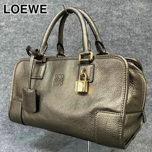 23S20 LOEWE ロエベ アマソナ 28 ハンドバッグ レザー