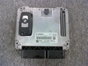 BMW 320d F30 LDA-3D20 純正 エンジンコンピューター キー付 N47D20C 8AT 0 281 019 209 動作確認済 (F31/ECU