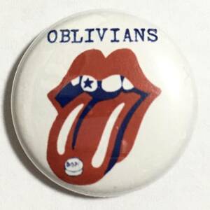 缶バッジ 25mm Oblivians Go! Pill-Popper! オブリヴィアンズ　Garage Punk ガレージパンク ギターウルフ Detroit Cobras