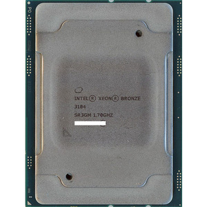 【中古】【ゆうパケット対応】Intel Xeon Bronze 3104 1.7GHz 85W LGA3647 SR3GM [管理:1050019838]