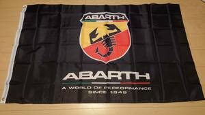 ABARTH　アバルト 特大 バナー フラッグ 旗 FIAT 500　スパイダー　595