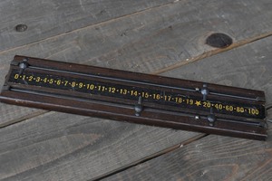 106857 ヴィンテージ ゲーム　スコアボード　木製