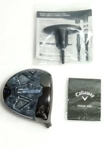 【超美品】Callaway PARADYM Ai SMOKE MAX D ドライバーヘッドのみ ハドラス ガラスコーティング済み