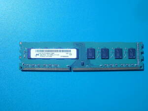 動作確認済み　Micron製　DDR3-４GB　PC3-4GB　１枚　 K