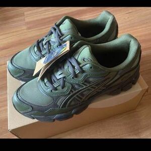 25.5cm 新品未使用 ASICS GEL NYC moss GEL アシックス グリーン 深緑 国内正規品　スニーカー　メンズ　1203A280-300