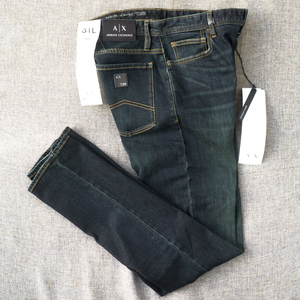 新品★ ARMANI EXCHANGE ストレッチ デニム パンツ SKINNY FIT 31 送料込 アルマーニエクスチェンジ ジョルジオアルマーニ ジーンズ