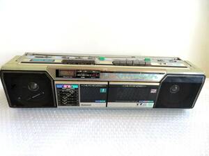 ●【ト足】昭和 RX-FW43 ナショナル NATIONAL TV-FM-AM STEREO RADIO CASSETE RECORDER ラジカセ CO621ZZG67