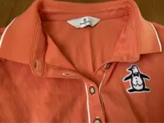 マンシングウェアゴルフレディースポロシャツ長袖オレンジ