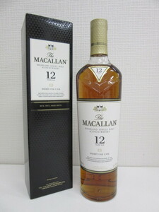 酒祭 洋酒祭 MACALLAN マッカラン 12年 シングルモルト シェリーカスク 700ml 40% ウイスキー 未開栓 SINGLE MALT SCOTCH WHISKY