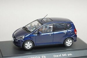 EBBRO エブロ 1/43 Honda ホンダ フィット ブルーM 43228