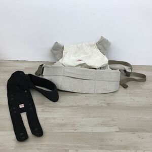 ergobaby エルゴベビーキャリア ナチュラルリネン CREGBCALNNAT ベビーウエストベルト付 [C2822]