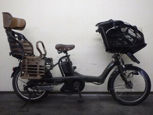 中古電動アシスト自転車 １円売切り!!機関良好 ヤマハ　PAS kiss mini　 【大阪・兵庫・京都・奈良】は送料3800円でお届け!!