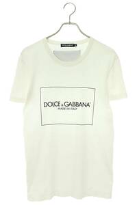 ドルチェアンドガッバーナ DOLCE & GABBANA F8H50Z サイズ:40 フロントロゴTシャツ 中古 BS99