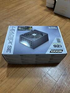 プラグ完品　SUPERFLOWER　LEADEX PLATINUM　SE1000W - B　ブラック 1000W PC電源 ATX電源 フルプラグイン 完品