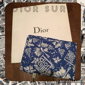 Dior SURF 未使用 スカーフ ハンカチ バンダナ コットン100%