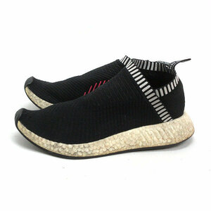 y■【27cm】アディダス/ADIDAS NMD CS2 エヌエムディー プライムニット ブーストスニーカー■ 黒MENS/160【中古】