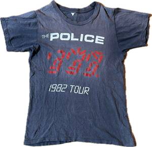 80s Vintage Police Ghost In The Machine Tee Shirt ポリス Tシャツ ヴィンテージ バンドTシャツ バンT USA Nirvana Rage Againt 1982