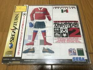 【新品 未開封】SS Jリーグ プロサッカークラブをつくろう！2 セガサターン