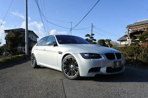 BMW E90M3 セダン◎後期◎M.DCT◎MドライブPKG◎individualボディカラー＆インテリア◎ムーンストーン◎エクステンドノヴィロレザー◎美車