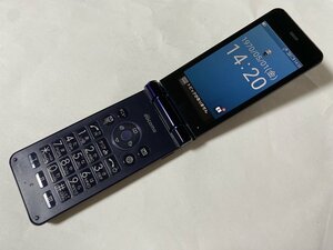 IE274 docomo SH-02K 8GB ブルーブラック