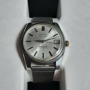 グランドセイコー　Grand Seiko　GS　セカンドモデル　クロノメーター　35石　手巻き　獅子　メダリオン　可動品　カバー傷　管理:m19