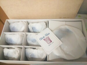 大倉陶園 ブルーローズ カップ＆ソーサー 6客セット 皿 プレート 花柄 ノリタケ ナルミ ウェッジウッド 食器