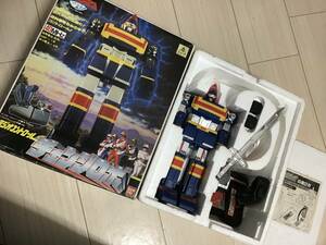 1985〜6年バンダイ製当時物・電撃戦隊チェンジマン『ラジオコントロールチェンジロボ』(ラジコン不動・欠品無・中古）