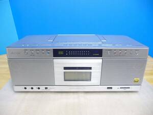◆展示品 東芝 TOSHIBA CDラジオカセ TY-AK2(S) [ハイレゾ対応SD/カセット/USB/CD/ラジオ/タイマー予約/語学学習0.5～1.5倍] 保証付 その2