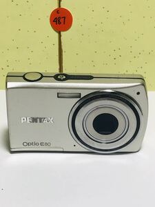 PENTAX デジタルカメラ Optio E80 コンパクトデジタルカメラ 固定送料価格 2000