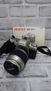 m1407 PENTAX ペンタックス MZ-50 フィルムカメラ 一眼レフ Tokina AF 28-80mm 1:3.5-5.6 中古品 未動作確認 ゆうパック60サイズ 同梱OK