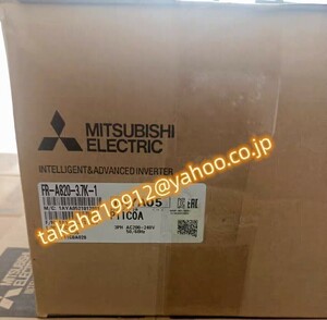 ◆【新品！】　三菱電機　インバーター FR-A820-3.7K-1【６か月安心保証】