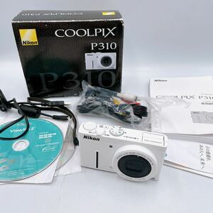 Nikon COOLPIX P310 White コンパクトデジタルカメラ デジタルカメラ ホワイト ボディ 動作品 