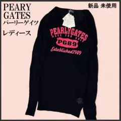 PEARLY GATES パーリーゲイツ 長袖 ニット ゴルフ ネイビー 2