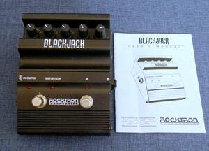 Rock TRon BLACK JACK　ROCKTRON　BLACKJACK ブースター／ディストーション 動作チェック済み品！