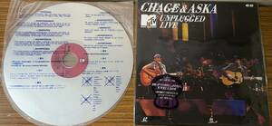 即決　CHAGE&ASKA・MTV UNPLUGGED LIVE・LD・レーザディスク